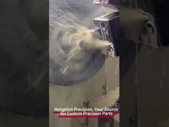 parti lavorate in acciaio inossidabile e parti in ottone