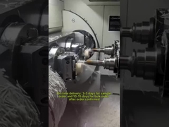 Parti di lavorazione CNC in acciaio inossidabile con tolleranza 0,01-0,005 mm e cromatura