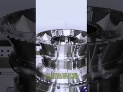 Parti di tornitura CNC a colori personalizzate con anodizzazione / lucidatura