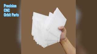 Parti in plastica orbitale con lavorazione CNC di precisione