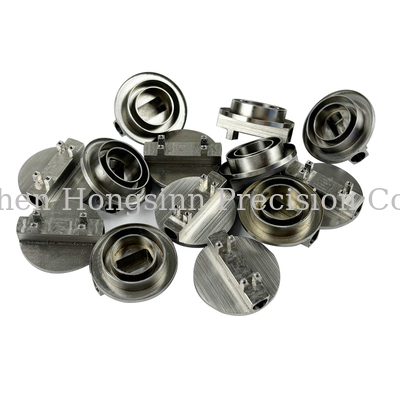 Prezzo buono Precision CNC Lathe Parts with +/-0.005mm Tolerance and Customized Color Anodizing Surface Treatment In linea